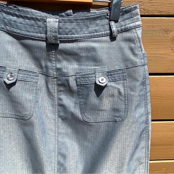 Grey utility Tilley midi skirt - Picture 4 of 4